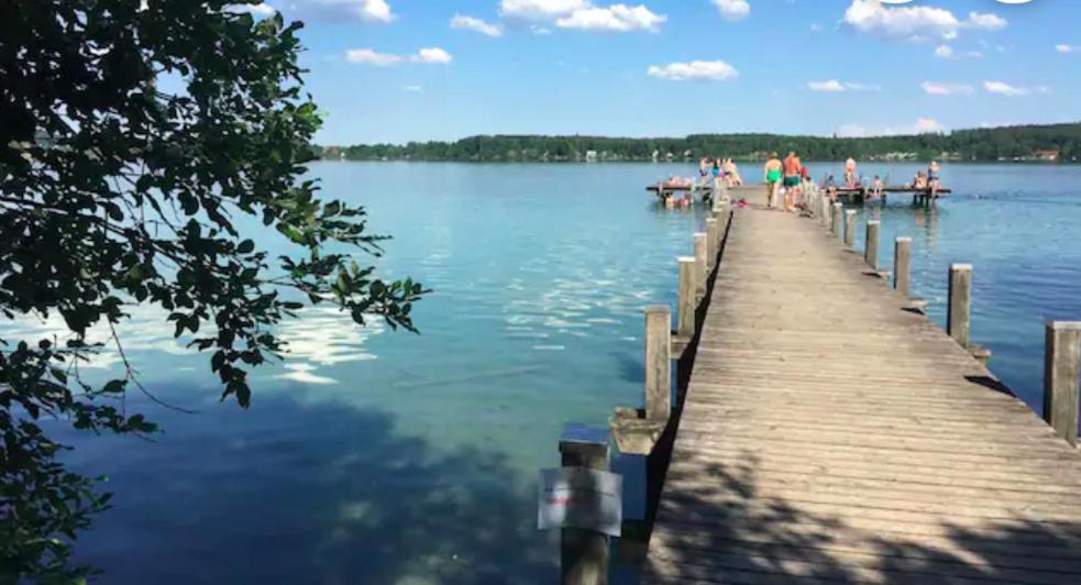 Bed Bike & Breakfast, Zimmer Innerhalb Eines Privathauses Mit Gemeinschaftsbad Inning am Ammersee Kültér fotó
